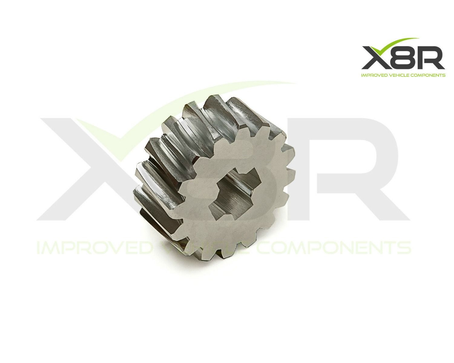 Detail CNC obráběného hliníkového ozubeného kola X8R0089